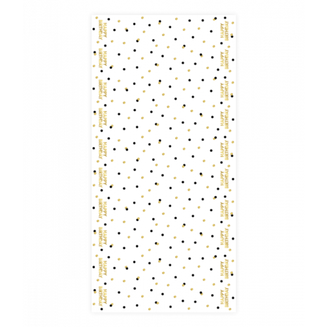 Paper Dreams Tischdecke „Alles Gute zum Geburtstag!“ 137 x 274 cm | pro Stück