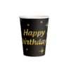 Paper Dreams Elegante Geburtstagsbecher 250 ml | 8 Stück