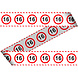 Folat Barrier Tape Traffic Sign 16 years | 15 meters