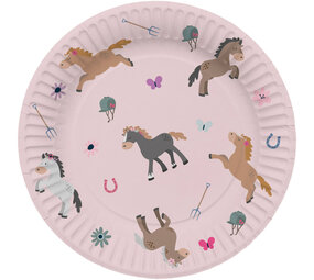 Folat Happy Horses Plates 23cm | 8 pieces