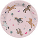 Folat Happy Horses Teller 23 cm | 8 Stück
