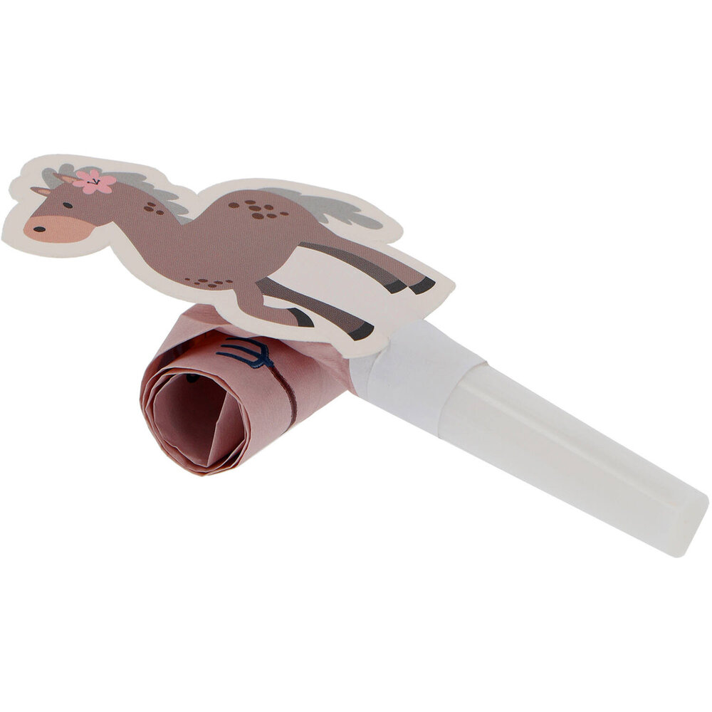 Folat Happy Horses Rollzungen 28 cm | 6 Stück