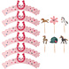 Folat Happy Horses Cupcake Decoration Set | 6 pieces