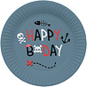 Folat Pirate Party Plates 23cm | 8 pieces Folat Pirate Party Plates 23cm | 8 pieces