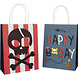 Folat Piraten-Partytüten 20x27cm | 6 Stück