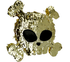 Folat Pirate Party Piraten Schedel & Botten Pinata 50x50cm | per stuk Folat Pirate Party Piraten Schedel & Botten Pinata 50x50cm | per stuk
