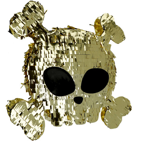 Folat Piñata Crâne et Os de Pirate pour Fête de Pirates 50x50cm | à l'unité
