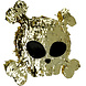 Folat Pirate Party Pirate Skull & Bone Pinata 50x50cm | per piece