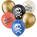 Folat Piratenparty-Luftballons 33 cm | 6 Stück