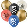 Folat Ballons de fête pirate 33 cm | 6 pièces Folat Ballons de fête pirate 33 cm | 6 pièces