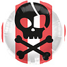 Folat Pirate Party Foil Balloon 45cm | per piece