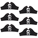 Folat Pirate Party Pirate Hats 33.5x15cm | 6 pieces