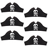 Folat Pirate Party Pirate Hats 33.5x15cm | 6 pieces Folat Pirate Party Pirate Hats 33.5x15cm | 6 pieces