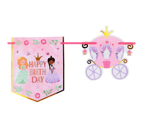 Folat Pretty Princess Vlaggenlijn Slinger 6mtr | per stuk Folat Pretty Princess Vlaggenlijn Slinger 6mtr | per stuk