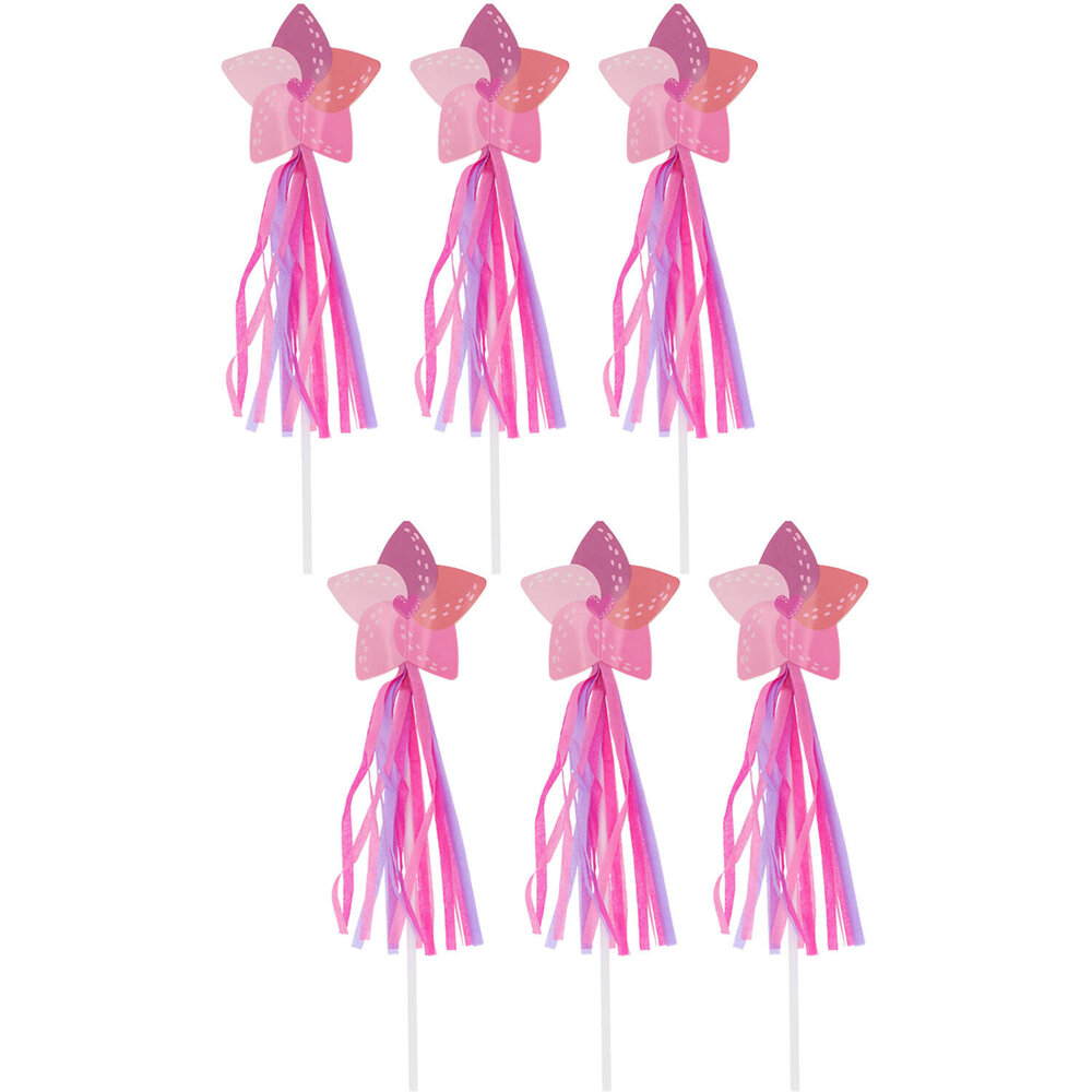 Folat Pretty Princess Magische Toverstafjes 26cm | 6 stuks Folat Pretty Princess Magische Toverstafjes 26cm | 6 stuks