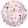 Folat Pretty Princess Happy Birthday Folie Ballon 45cm | per stuk Folat Pretty Princess Happy Birthday Folie Ballon 45cm | per stuk