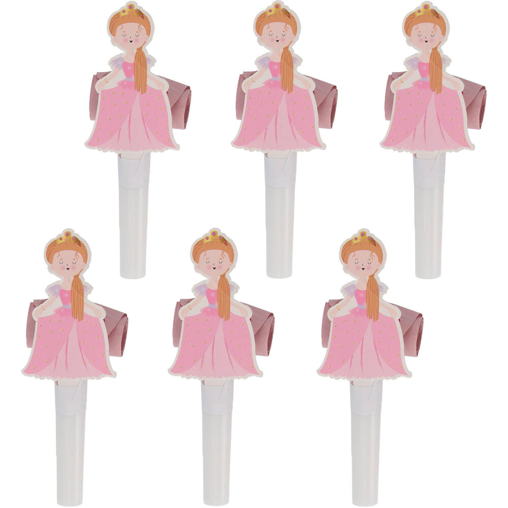 Folat Pretty Princess Party Tongues 28cm | 6 pieces