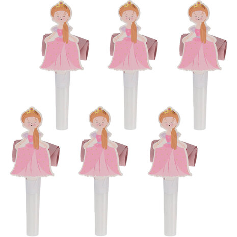 Folat Pretty Princess Party Tongues 28cm | 6 pieces