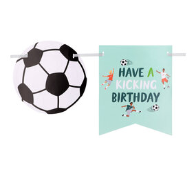 Folat Fantastic Football Flag Garland 6 meters | per piece