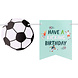 Folat Fantastic Football Flag Garland 6 meters | per piece
