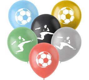 Folat Ballons de football fantastiques 33 cm | 6 pièces