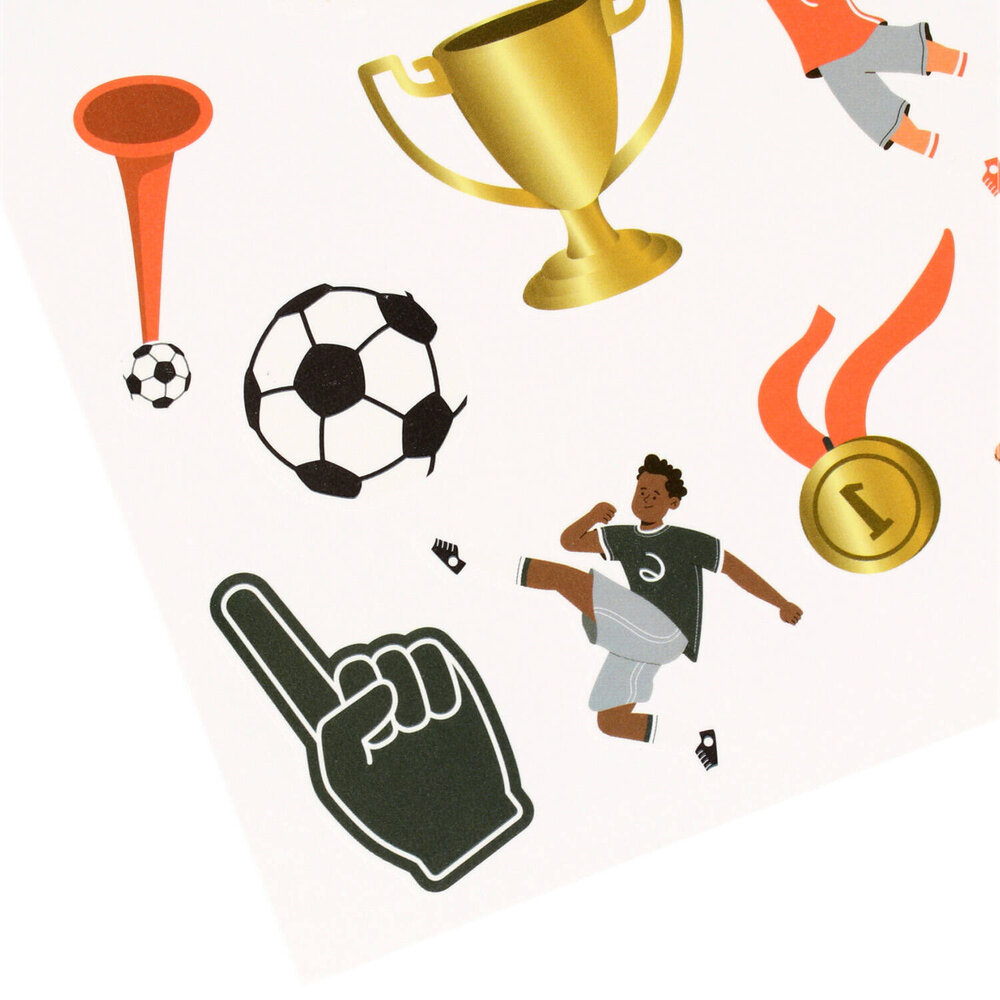 Folat Fantastic Football Fake Tattoos | per sheet
