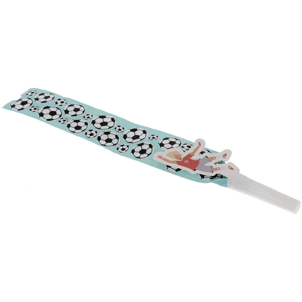 Folat Fantastische Fußball-Rollzungen 28 cm | 6 Stück