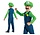 Super Mario Luigi Kostüm für Kinder