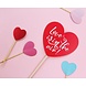 Godan « L'amour est dans l'air » Pic en forme de cœur 10 x 30 cm | à l'unité