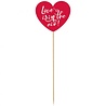 Godan "Love is in the air" Heart pick 10x30cm | per piece Godan "Love is in the air" Heart pick 10x30cm | per piece