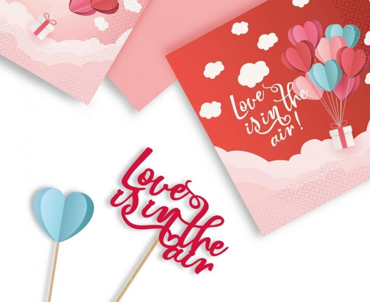 Godan "Love is in the air" Prikker 10x30cm | per stuk Godan "Love is in the air" Prikker 10x30cm | per stuk