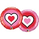 Qualatex Nur Herzen Folienballon 45 cm | pro Stück
