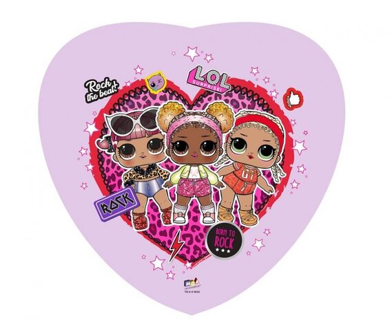 Procos Party LOL Surprise "Rock the Beat" Folie Ballon 45cm | per stuk Procos Party LOL Surprise "Rock the Beat" Folie Ballon 45cm | per stuk