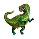 Godan Tyrannosaurus-Dinosaurier-SuperShape-Ballon 82 x 84 cm | pro Stück