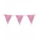 Paper Dreams Pink Glitter Flag Garland 16x20cm | 6 meters