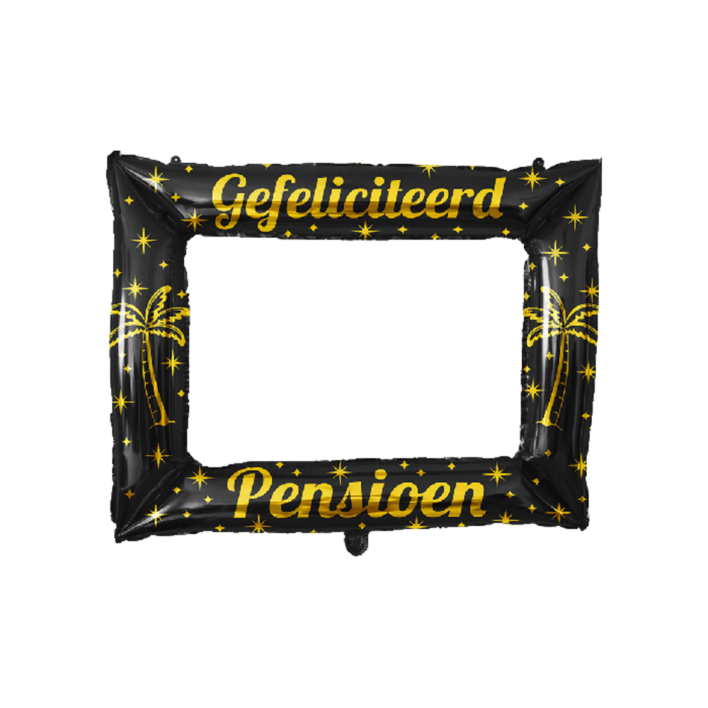 Paper Dreams Photo Frame Gefeliciteerd Pensioen Classy 66x85cm | per set Paper Dreams Photo Frame Gefeliciteerd Pensioen Classy 66x85cm | per set