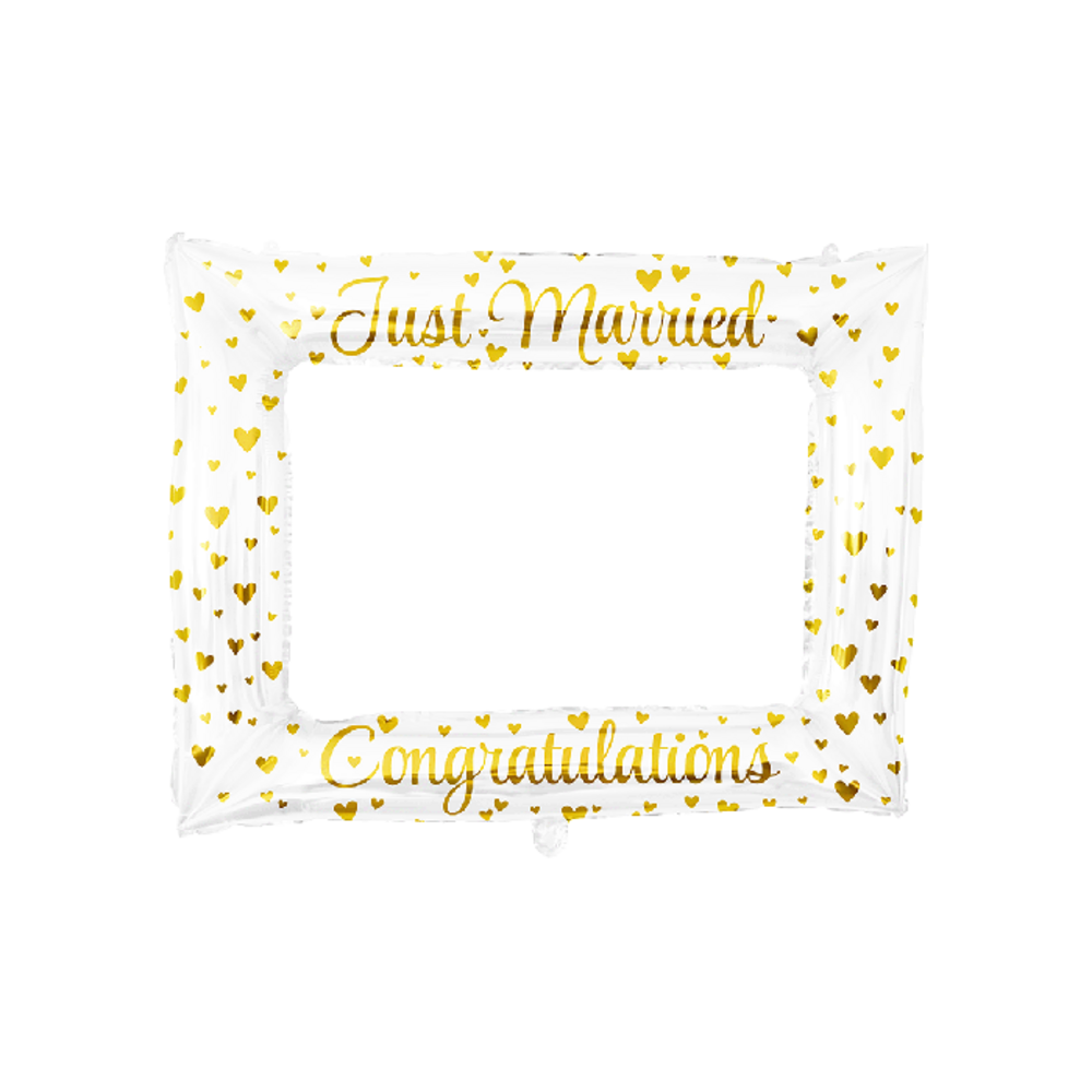 Paper Dreams Bilderrahmen „Just Married“ 66 x 85 cm | pro Set
