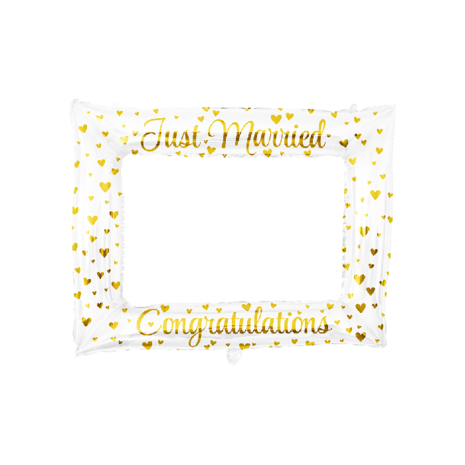 Paper Dreams Bilderrahmen „Just Married“ 66 x 85 cm | pro Set