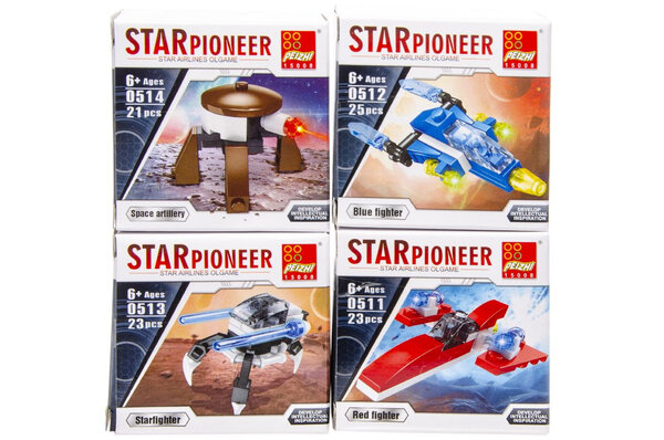 LG Imports Space Building Blocks Set | per piece