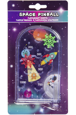 LG Imports Ruimte Space Flipperkast Spel 13cm | 6 stuks LG Imports Ruimte Space Flipperkast Spel 13cm | 6 stuks