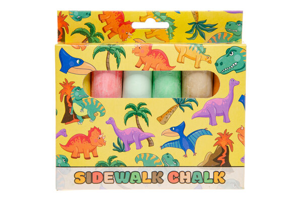LG Imports Dinosaur Sidewalk Chalk | 6 pieces