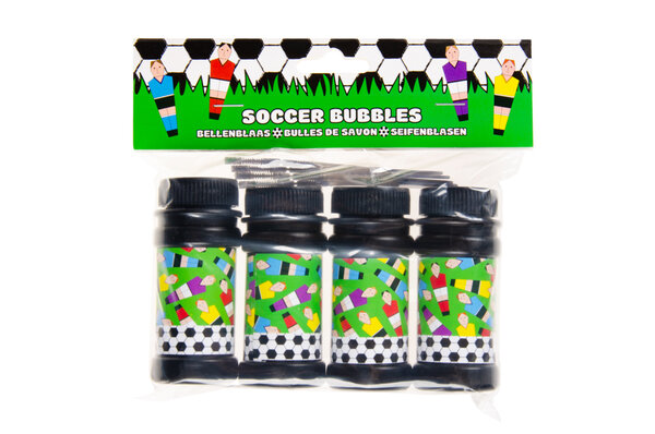 LG Imports Fußball-Seifenblasenmaschine 60 ml | 4 Stück