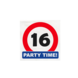 Paper Dreams Traffic Sign 16 Years Party Time Napkins 33x33cm | 16 pieces Paper Dreams Traffic Sign 16 Years Party Time Napkins 33x33cm | 16 pieces