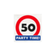 Paper Dreams Traffic Sign 50 Years Party Time Napkins 33x33cm | 16 pieces