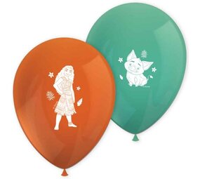 Procos Party Ballons Vaiana Sailing Spirit 28 cm | 8 pièces