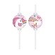 Procos Party Unicorn Rainbow Colors Straws | 4 pieces