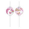 Procos Party Unicorn Rainbow Colors Rietjes | 4 stuks Procos Party Unicorn Rainbow Colors Rietjes | 4 stuks