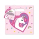 Procos Party Sachets cadeaux Licorne Arc-en-ciel 22x22cm | 4 pièces