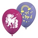 Procos Party Einhorn-Regenbogenfarben-Luftballons, 23 cm | 8 Stück