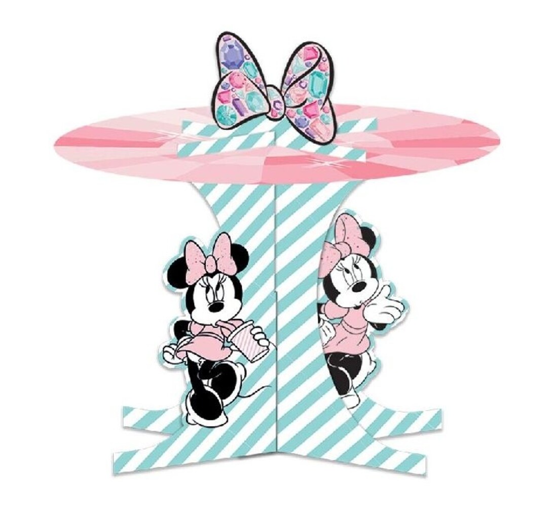 Procos Party Minnie Mouse Cupcake Stand 27x30cm | per piece